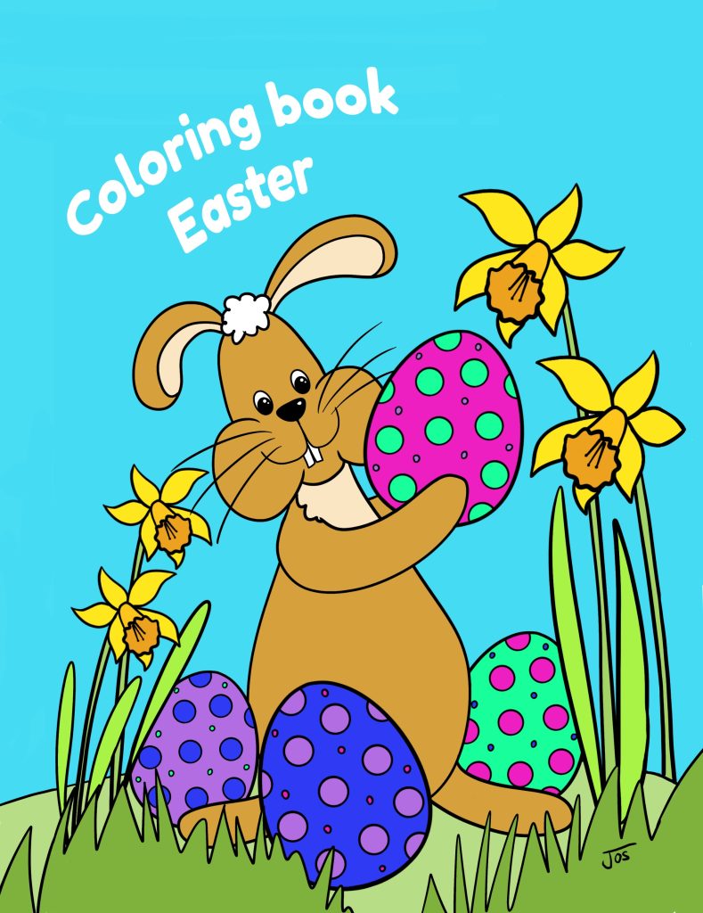 Easter coloring book