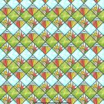 Tulpen Glas-in-lood pattern